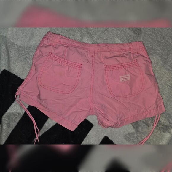 Unionbay Y2K Pink Cargo-Style Adjustable Shorts (Size 5) - Picture 1 of 3